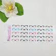 Load image into Gallery viewer, Adhesive Resin Glasses for Clays Multicolor STY O001 P-(SM) 3cm 25 Units