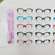 Load image into Gallery viewer, Adhesive Resin Glasses for Clays Multicolor STY O001 P-(SM) 3cm 25 Units