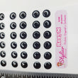 Load image into Gallery viewer, Adhesive Resin Eyes for Clays Multicolor STY R027 M 36 Pairs