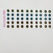 Load image into Gallery viewer, Adhesive Resin Eyes for Clays Multicolor STY R047 G 25 Pairs