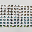 Load image into Gallery viewer, Adhesive Resin Eyes for Clays Multicolor STY R102 PP (X-SM) 64 Pairs
