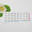 Load image into Gallery viewer, Adhesive Resin Eyes for Clays Multicolor STY R139 PP (X-SM) 40Pairs
