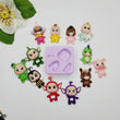 Load image into Gallery viewer, Universal Clay Doll Silicone Mold FNY #18