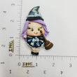 Load image into Gallery viewer, 692 Witch Linna Clay Doll for Bow-Center, Jewelry Charms, Accessories, and More