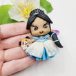Load image into Gallery viewer, 685 Jasmine 7 Clay Doll for Bow-Center, Jewelry Charms, Accessories, and More