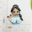 Load image into Gallery viewer, 685 Jasmine 7 Clay Doll for Bow-Center, Jewelry Charms, Accessories, and More