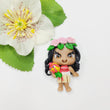Load image into Gallery viewer, 678 Moanna 8 Clay Doll for Bow-Center, Jewelry Charms, Accessories, and More