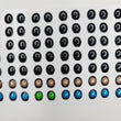 Load image into Gallery viewer, Adhesive Resin Eyes for Clays Multicolor STY R108 M 56Pairs