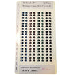 Load image into Gallery viewer, Adhesive Resin Eyes FNY 1001 - 72 Pairs - XSmall/PP W/H 7mmx5mm (0.27"x0.20") - for use with Cold Porcelain Air Dry Clay, Polymer Clay, EVA, Felt, Fabric, Plaster, Paper, Ceramic and more