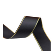 Load image into Gallery viewer, Glitter Gold Edge Grosgrain Ribbon - 3/8" (10mm) - 5 yards