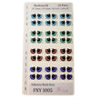 Load image into Gallery viewer, Adhesive Resin Eyes FNY 1005 - Medium/M - 24 Pairs - W/H: 12mm x 12mm (0.47" x 0.47") - for use with Clay, EVA, Felt, Fabric and more