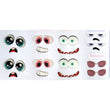 Load image into Gallery viewer, Adhesive Resin Eyes FNY 1011 - Emotions #2 - 10 pairs - Medium/M - around 30mm/1.18" each pair - for use with Clay, EVA, Felt, Fabric and more
