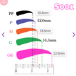 Load image into Gallery viewer, Adhesive Eyebrows Transfer Stencil paper for Clays Multicolor STY-S001 P 80 Pairs