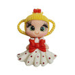 Load image into Gallery viewer, Blond Cindy #075 Clay Doll for Bow-Center, Jewelry Charms, Accessories, and More