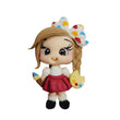 Load image into Gallery viewer, Faye #212 Clay Doll for Bow-Center, Jewelry Charms, Accessories, and More