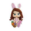 Load image into Gallery viewer, Genevieve #229 Clay Doll for Bow-Center, Jewelry Charms, Accessories, and More