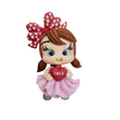Load image into Gallery viewer, Hattie #243 Clay Doll for Bow-Center, Jewelry Charms, Accessories, and More