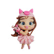 Load image into Gallery viewer, Lily Piglet #327 Clay Doll for Bow-Center, Jewelry Charms, Accessories, and More