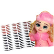 Load image into Gallery viewer, Adhesive Eyebrows Paper Transfer for Clays Multicolor STY-S002 P 88 Pairs