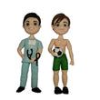 Load image into Gallery viewer, Athletic Figure Silicone Mold FNY #16