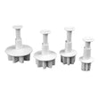 Load image into Gallery viewer, 4 Pcs/Set Mini Plum Plunger Biscuit Cookies Cutter Mold