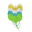 Load image into Gallery viewer, Glitter E.V.A. Foam Balloons for Crafts #2 – Set of 5 (3"x3.8") – DIY  Decorations