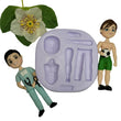 Load image into Gallery viewer, Athletic Figure Silicone Mold FNY #16