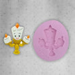 Load image into Gallery viewer, MA 542 Cute Candelabra Silicone Mold