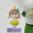 Load image into Gallery viewer, 315 Leah Clay Doll for Bow-Center, Jewelry Charms, Accessories, and More