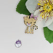 Load image into Gallery viewer, Cute Tiger Acrylic Adhesive Stamped Appliques