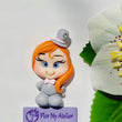 Load image into Gallery viewer, 324 Lilly Clay Doll for Bow-Center, Jewelry Charms, Accessories, and More