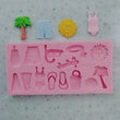 Load image into Gallery viewer, MA 461 Beach Miniatures #2 Silicone Mold
