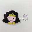 Load image into Gallery viewer, Super Hero Face Double Acrylic Apliques