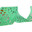 Load image into Gallery viewer, Hollow Flowers Solid Grosgrain Ribbon - 1 1/2" (38mm) - 5 yards
