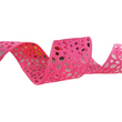 Load image into Gallery viewer, Hollow Flowers Solid Grosgrain Ribbon - 1 1/2" (38mm) - 5 yards