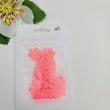 Load image into Gallery viewer, Small Quilt Flowers - #01 - Strawberry Fluor Neon - 25 units