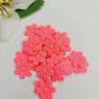 Load image into Gallery viewer, Small Quilt Flowers - #01 - Strawberry Fluor Neon - 25 units
