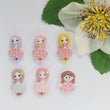 Load image into Gallery viewer, Princess Flatback Resin Cabochon - E1/E6 - Set of 5