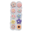 Load image into Gallery viewer, Mix Colors Cute Resin Flowers Flatback Cabochon - Set of 10