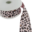 Load image into Gallery viewer, Leopard Printed Grosgrain Ribbon - 1 1/2" (38mm) - 5 yards