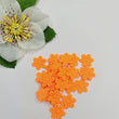 Load image into Gallery viewer, Small Quilt Flowers - #04 - Carrot - 25 units
