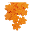 Load image into Gallery viewer, Small Quilt Flowers - #04 - Carrot - 25 units