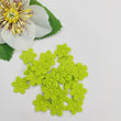 Load image into Gallery viewer, Small Quilt Flowers - #33 - Pear Green - 25 units