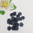 Load image into Gallery viewer, Small Quilt Flowers - #29 - Black - 25 units