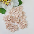 Load image into Gallery viewer, Small Quilt Flowers - #35 - Oat - 25 units