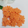 Load image into Gallery viewer, Small Quilt Flowers - #38 - Tangerine - 25 units
