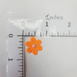 Load image into Gallery viewer, Small Quilt Flowers - #04Pearl - Carrot - 25 units