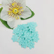 Load image into Gallery viewer, Small Quilt Flowers - #26 - Acqua - 25 units