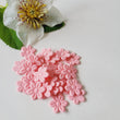 Load image into Gallery viewer, Small Quilt Flowers - #37 - Bubblegum - 25 units