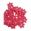 Load image into Gallery viewer, Small Quilt Flowers - #08Pearl - Hot Pink - 25 units